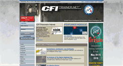 Desktop Screenshot of cfitrainer.net